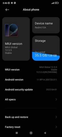 A picture of Redmi