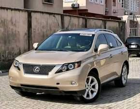 A picture of Whatsap or call 09160922476 Prices 8 5million Naira exus rx350
