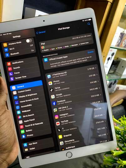 A picture of iPad pro 10.5 512gb