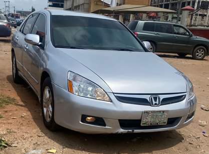 A picture of Honda accord 2007 model