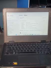 A picture of Lenovo yoga 11e 500gb storage 4gb ram on sale in