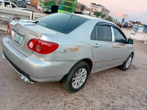 A picture of Distress alert Highest grade Toyota Corolla Everything is intact and