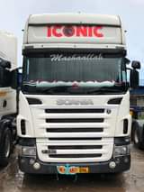 A picture of Apo kuna gari mbili tofauti Scania R420 Na Daf XF