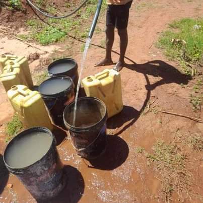A picture of Underground water