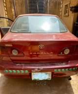 A picture of 2000 model corolla aka okerejuwelo