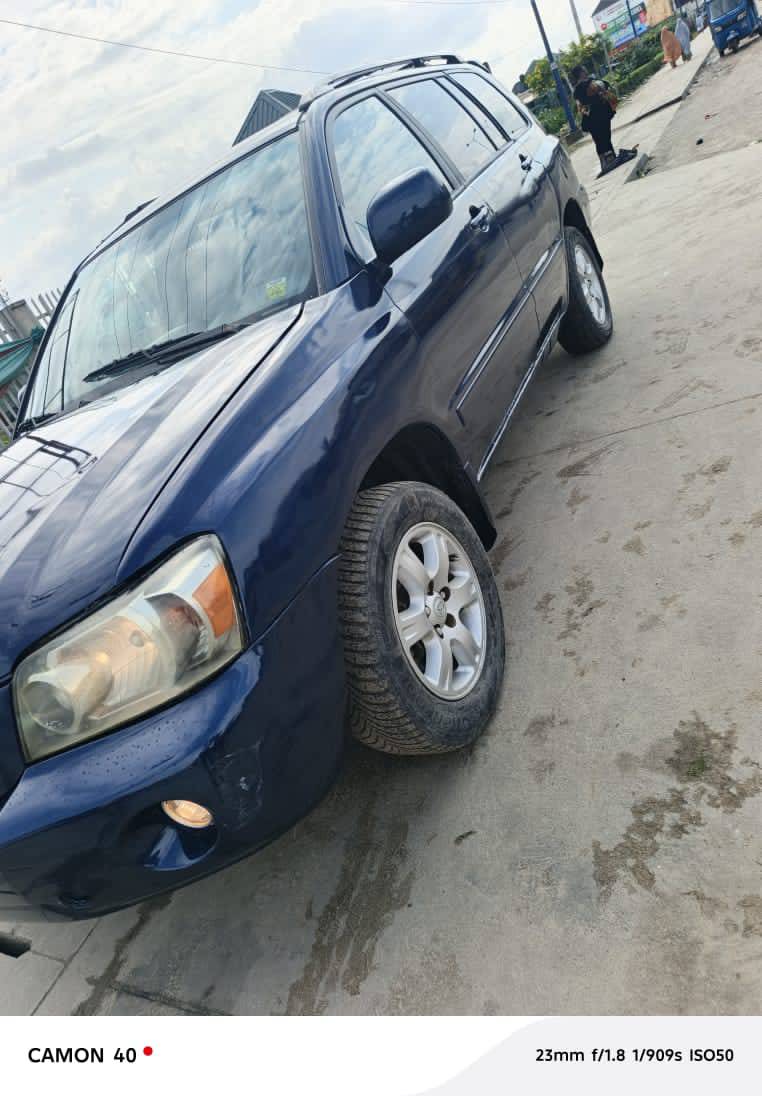 A picture of Fastest finger Belgium grade Toyota highlander 206 model buy n