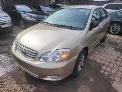 A picture of Foreign TOYOTA Corrolla with clean title 2003 model Price 7