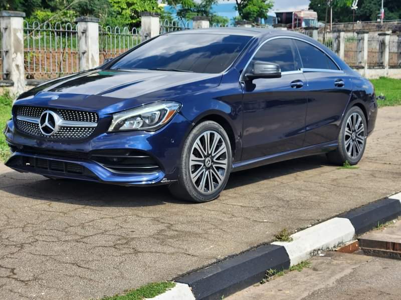 A picture of 2018 Mercedes CLA250 price 23 7M Location Abuja 08160229978