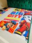A picture of KIDS COTTON BEDSHEETS The package comes with Two bedsheets Four