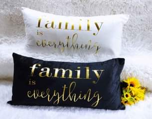 A picture of Throw pillow both lumbar and 45 by 45cm