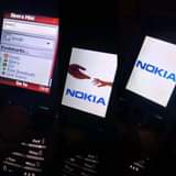 A picture of Nokia 2322 mpya full box kwa elfu 26 single line