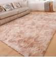 A picture of  RESTOCKED Fluffy bedside carpets now available in different colors