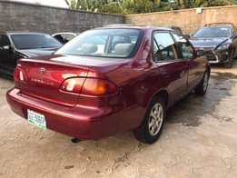 A picture of Distress Distress Toyota Corolla 2001 Engine and Gear in perfect