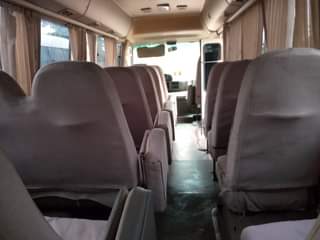 A picture of Toyota coaster bus for sale ...3RZ engine ...year 2015... everything