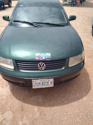 A picture of Passat golf with untampered engine and gear auto with full