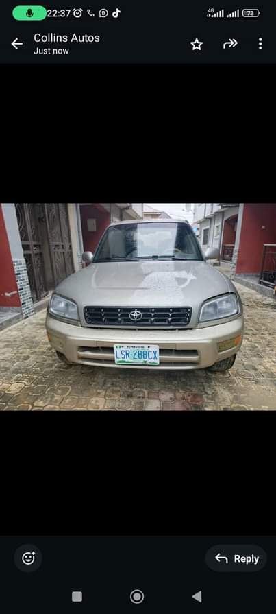 A picture of MORNING DEALS RAV 4 ENGINE AC NEEDS ATTENTION BODY OKAY