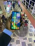 A picture of iPhone X 280k with a camera issue and lines in