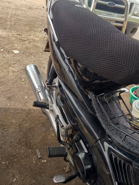 A picture of Jincheng rubber rubber Motorcycle