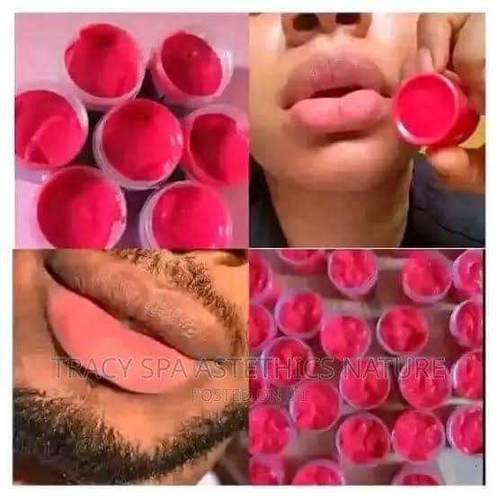 A picture of 7 days Pink lips balm