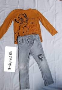 A picture of Second hand kids clothes