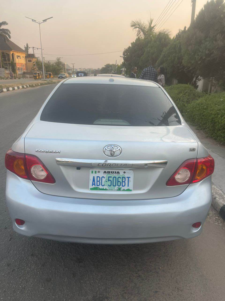 A picture of Distress 09 Toyota Corolla Car with owner location Abuja Price