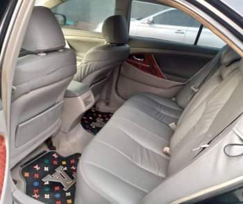 A picture of Clean Nigerian Used Black Toyota Camry 2007 Repainted Leather interior