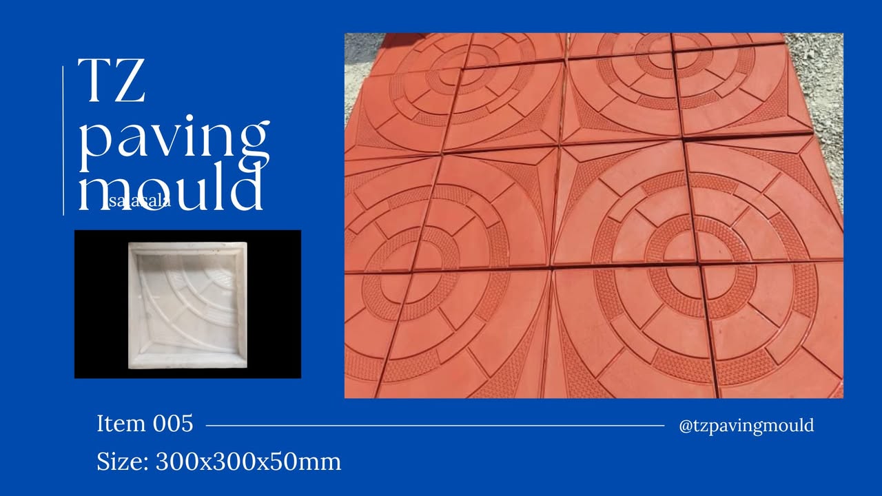 A picture of paving mould
