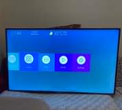 A picture of Hisense 55 inches smart 4k UHD tv at Shs 1
