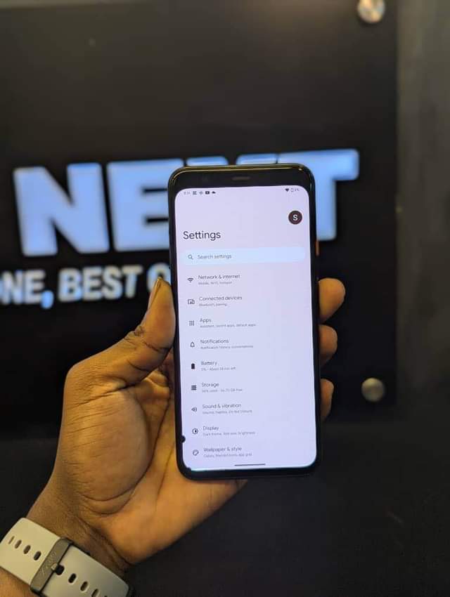 A picture of Google pixel4