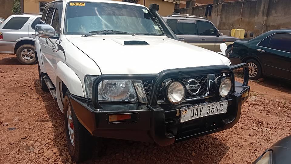 A picture of Nissan patrol automatic diseal engine