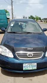 A picture of 05 Toyota Corolla Nigerian used Painted Nothing to fixed Car