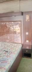 A picture of King sized bed Complete bed set Bed with mattress 2