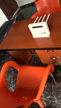 A picture of Office Table with chairs