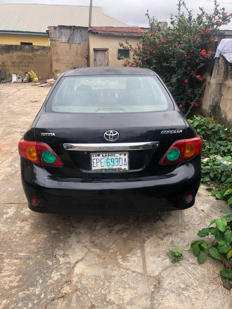 A picture of Complete Tokunbo Standard Toyota Corolla LE 2008 Manual Gear