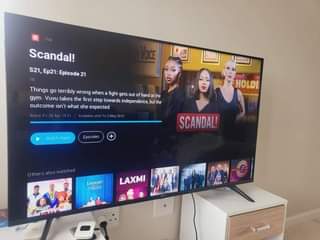 A picture of 50 INCH HISENSE UHD 2022 MODEL 8 SERIES