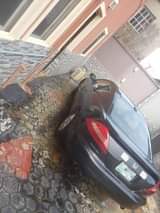 A picture of Honda Accord for sale note the engine is V6 and