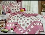 A picture of FLOWERY DUVET COVERS where you put the quilt The package