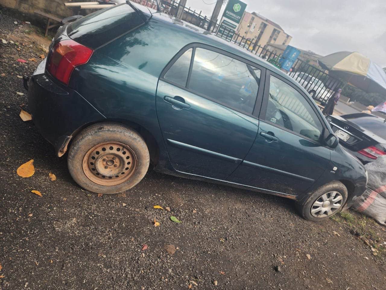 A picture of NIGERIAN USED 2004 TOYOTA COROLLA HATCH BACK