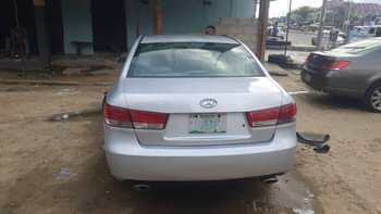 A picture of Hyundai sonata V6 Belgium grade Sound Port Harcourt Bolt standard