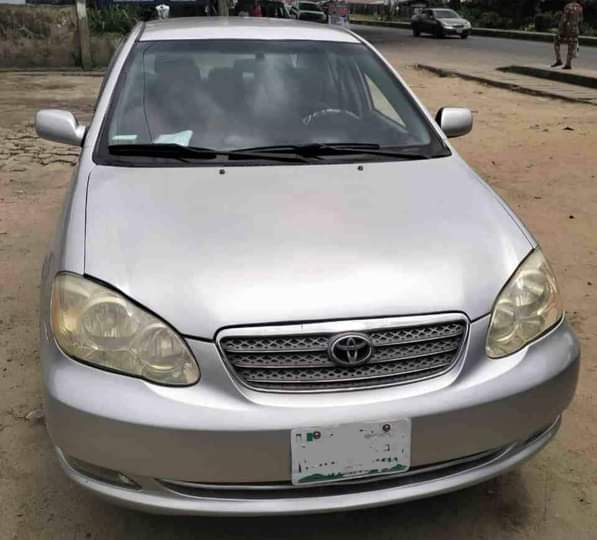 A picture of NEATLY USED 2006 MODEL TOYOTA COROLLA Engine excellent Gearbox perfect