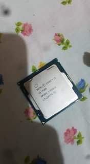 A picture of processor i3 generation 7th Speed 3 90