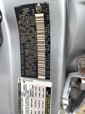 A picture of SHARP DEAL 08 Corolla first body flashed Belgium grade Engine