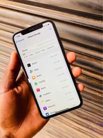 A picture of iPhone X 256Gb at 550k