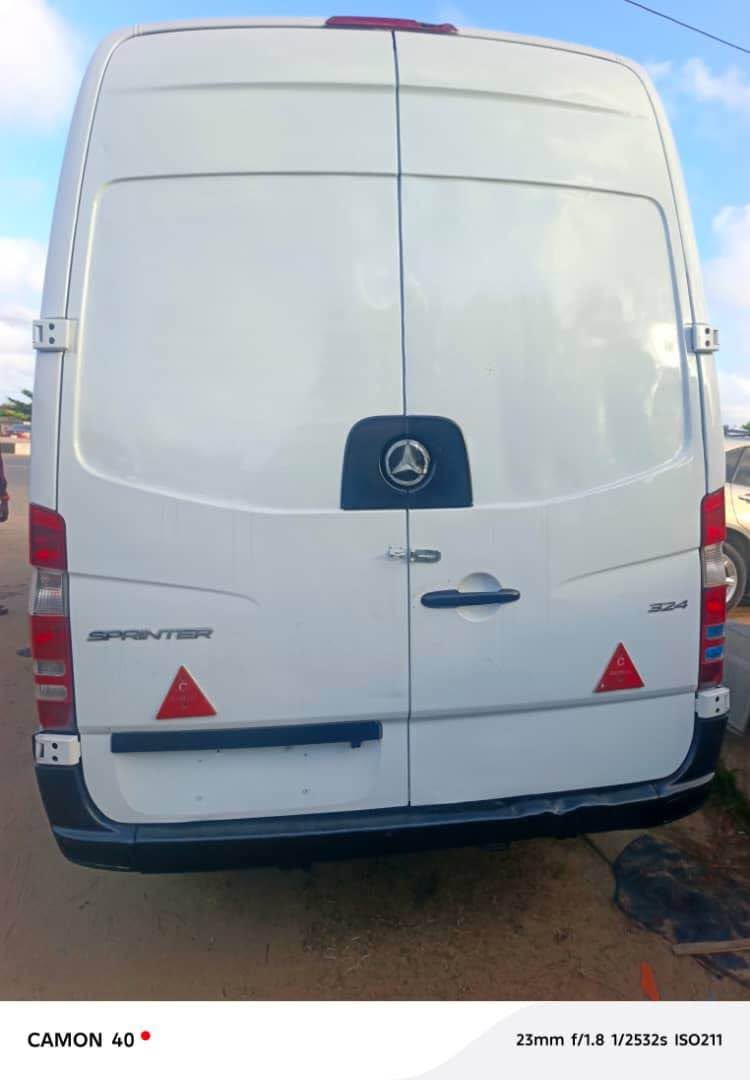 A picture of Benz sprinter container Registered Toks standard Price 5 5m