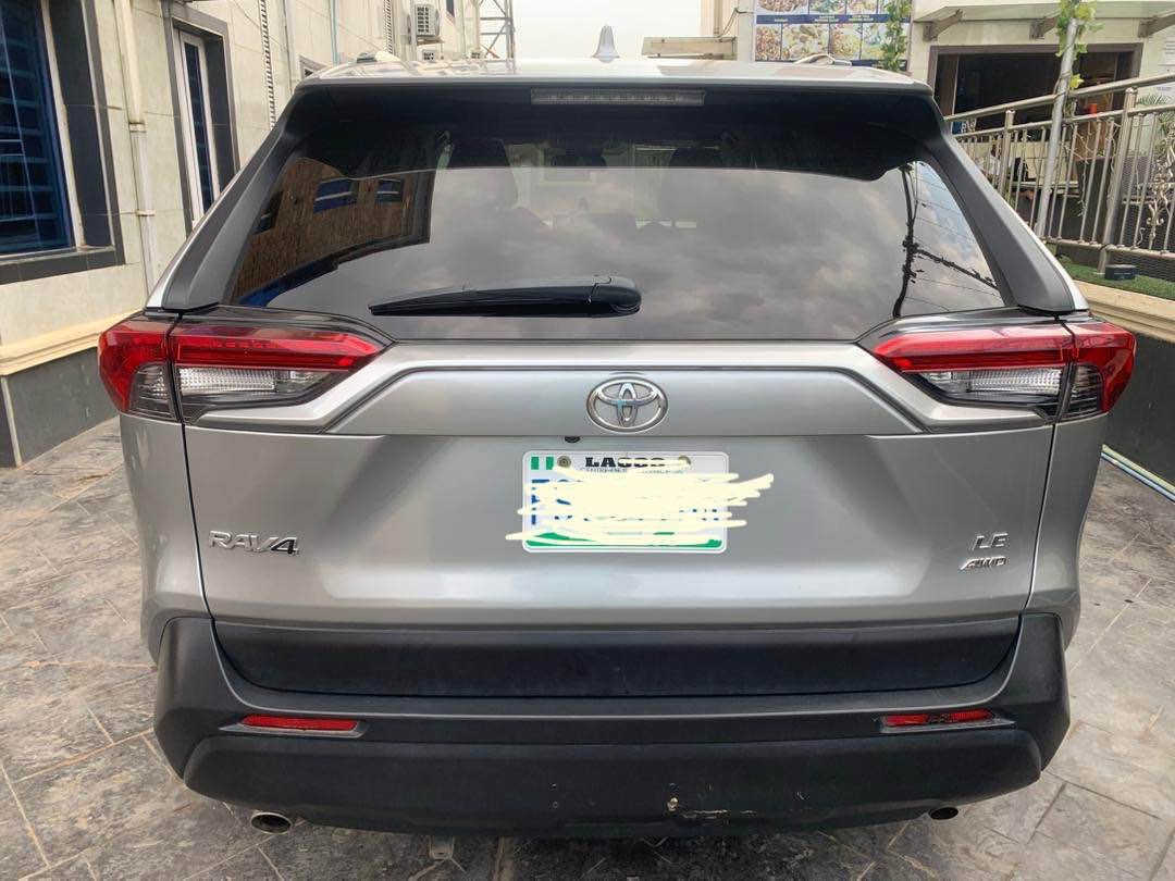 A picture of Registered 2019 Toyota rav4