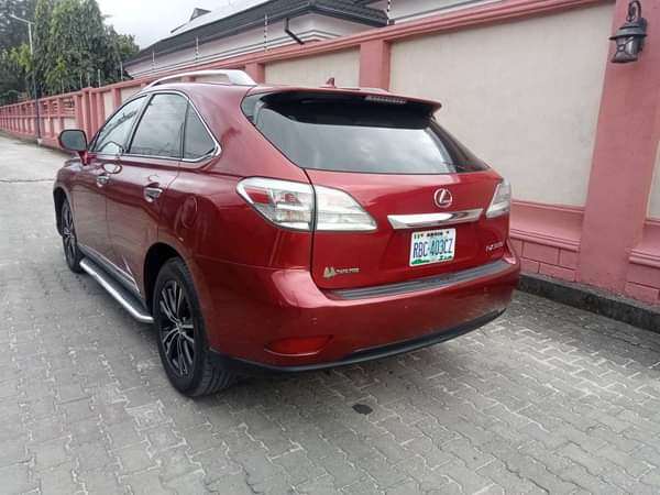 A picture of FEW MONTHS REG FIRST BODY 2012 model LEXUS RX350 FULL