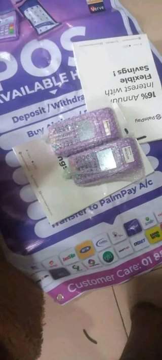 A picture of Palmpay POS