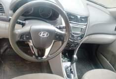 A picture of Clean Nigerian Used Black Hyundai Accent 2012