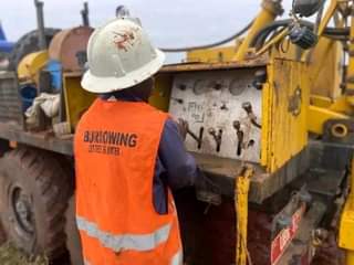 A picture of Borehole or pressure pump well