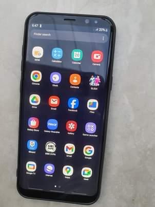 A picture of SAMSUNG S8 PLUS AT 260000 slightly negotiable 
